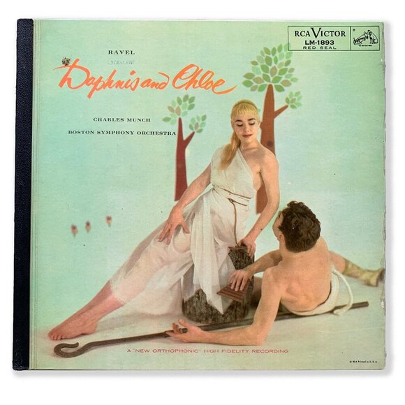 Vintage 1955 Ravel Daphnis and Chloe Vinyl – Charles Munch, Boston Symphony - Picture 1 of 8